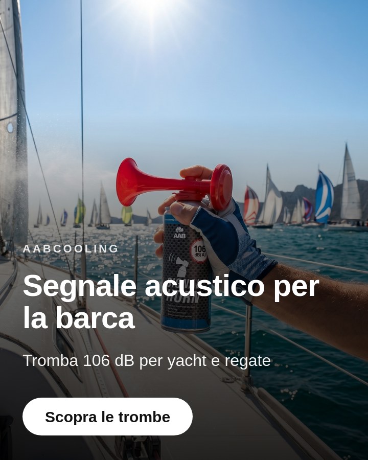 Segnale acustico per la barca