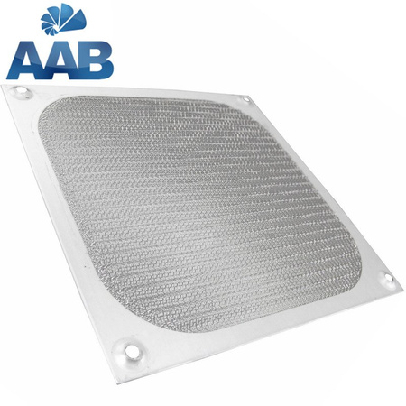 AABCOOLING - "Aluminium Lüfter Filter / Grill 140mm - silbern"