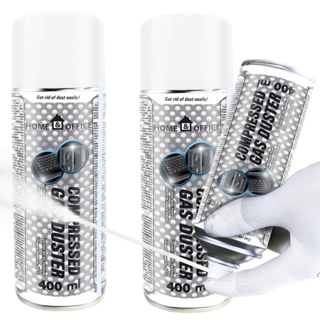 2x AABCOOLING Home&Office Compressed Gas Duster 400ml – sprężone powietrze