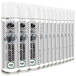 12x Sűrített levegő AABCOOLING Home&Office 500 ml