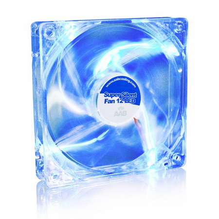AABCOOLING Super Silent Fan 12 BLAU LED 3 Stück Paket