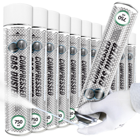 11x AABCOOLING Home&Office Compressed Gas Duster 750ml – suruõhk