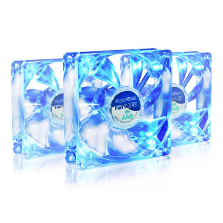 3x 92 mm Fan AABCOOLING Super Silent Fan 9 BLUE LED