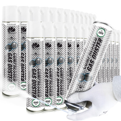 24 x AABCOOLING Home&Office Compressed Gas Duster 600 ml