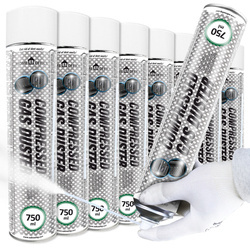 8x Sprężone powietrze AABCOOLING Home&Office 750 ml