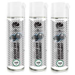 3 x AABCOOLING Home&Office Compressed Gas Duster 500 ml