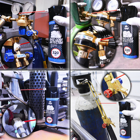 Gāzes noplūdes detektors aerosols AABCOOLING 320 ml BoV