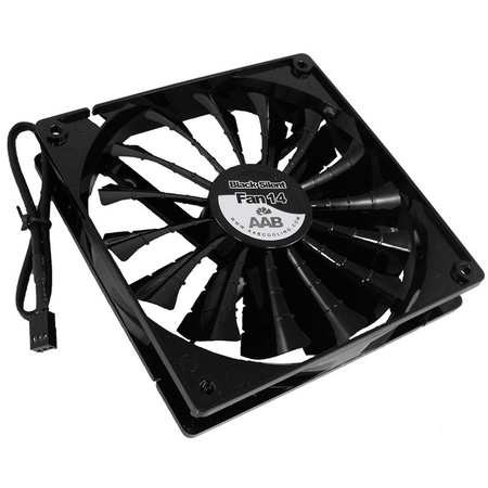 Ventola 140 mm AABCOOLING Black Silent Fan 14