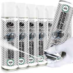 7 x AABCOOLING Home&Office Compressed Gas Duster 500 ml