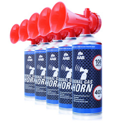 5 x AAB Signal GAS Horn 400ml