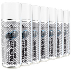 7x AABCOOLING Home&Office Compressed Gas Duster 400ml – trykluft på dåse