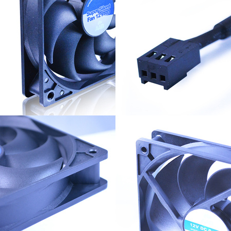 3x PC-Lüfter 120 mm AABCOOLING Super Silent Fan 12 Pro