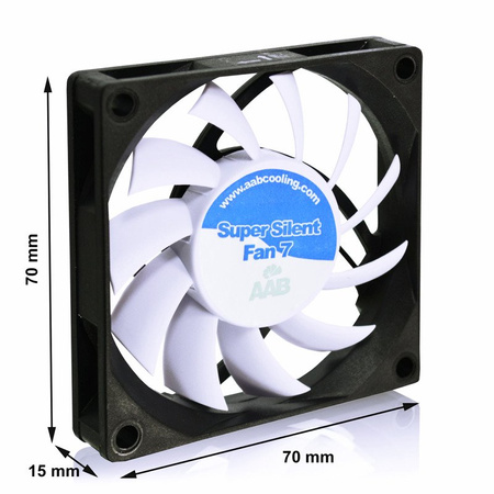 Leiser Lüfter 70 mm AABCOOLING Super Silent Fan 7