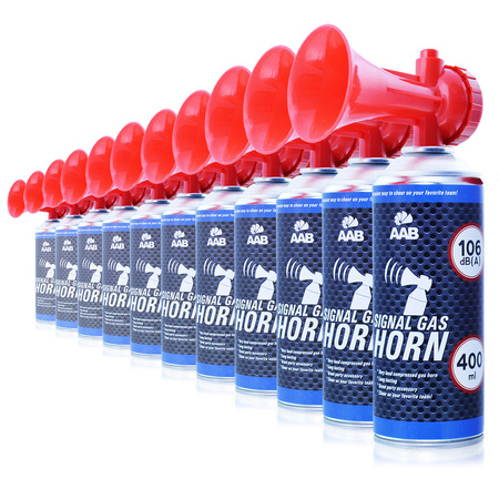 11 x AAB Signal GAS Horn 400ml