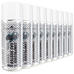 9x AABCOOLING Home&Office Compressed Gas Duster 400ml