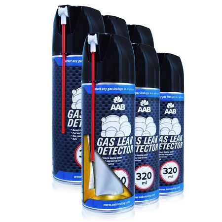 6x AABCOOLING GAS LEAK DETECTOR 320 ml
