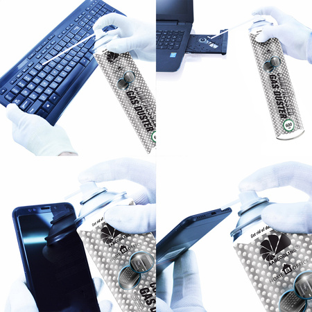 8 x AABCOOLING Home&Office Compressed Gas Duster 600 ml