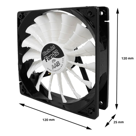 AABCOOLING Black Jet Fan 12 – ventilators 120 mm