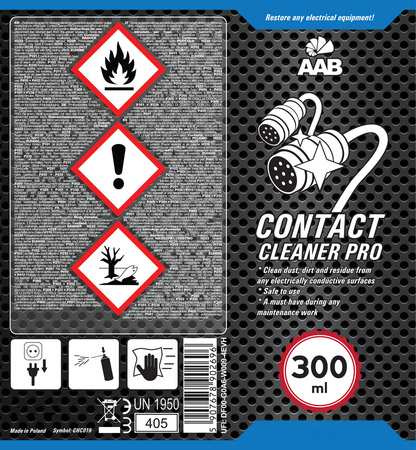 AABCOOLING Contact Cleaner PRO 300 ml – limpiador de contactos