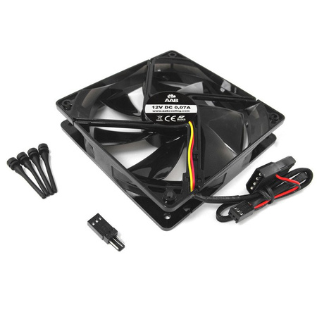 3x AABCOOLING Super Silent R12 – cichy wentylator 120 mm