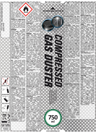 24x Suruõhk AABCOOLING Home&Office 750 ml