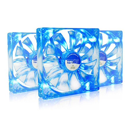 3x AABCOOLING Super Silent Fan 14 BLUE LED – PC-Lüfter 140 mm