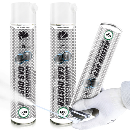 2x Sűrített levegő AABCOOLING Home&Office 600 ml