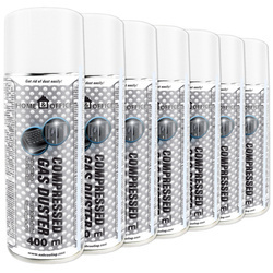 7x AABCOOLING Home&Office Compressed Gas Duster 400ml