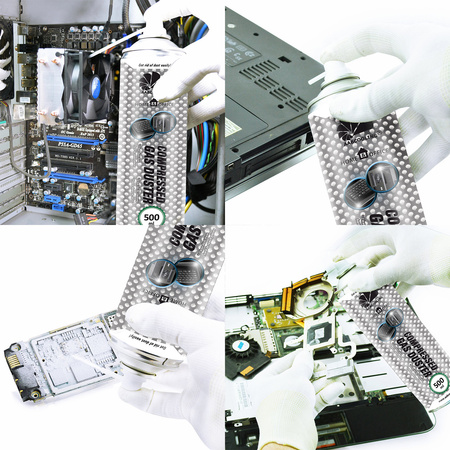 8 x AABCOOLING Home&Office Compressed Gas Duster 500 ml