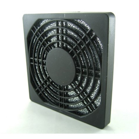 AABCOOLING Plastikinis filtras 80 Juodas – ventiliatoriaus dulkių filtras
