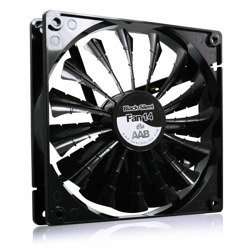 140 mm-es ventilátor AABCOOLING Black Silent Fan 14