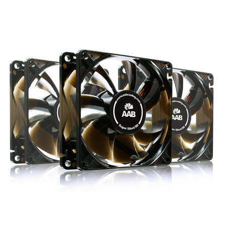 3x Csendes 80 mm-es ventilátor AABCOOLING Super Silent R8