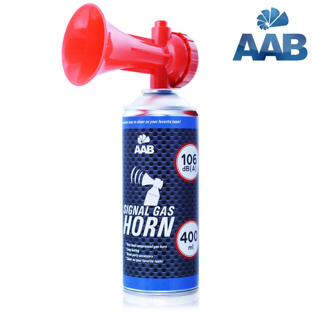 2 x AAB Signal GAS Horn 400ml