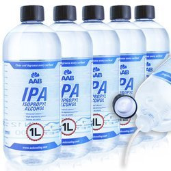 5x Isopropylalkohol AABCOOLING IPA 99,7 % 1 l