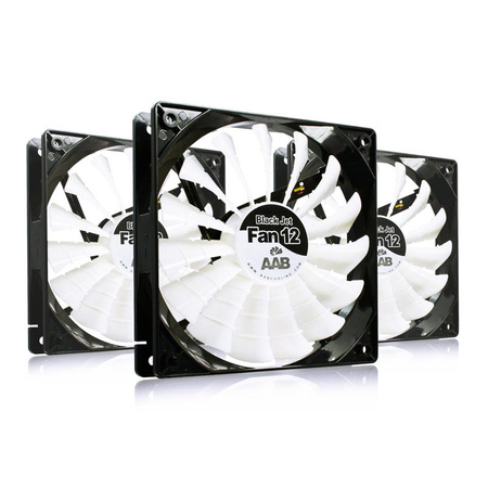3x Ventilador 120 mm AABCOOLING Black Jet Fan 12