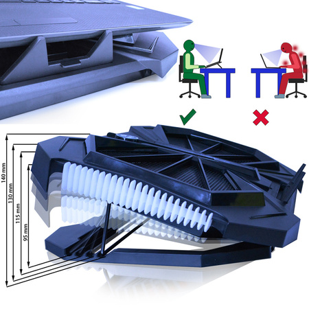 AABCOOLING MANTIS – base raffreddamento notebook