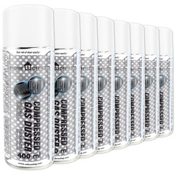 8x AABCOOLING Home&Office Compressed Gas Duster 400ml – suruõhk