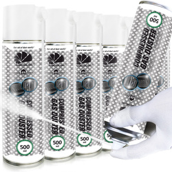 6 x AABCOOLING Home&Office Compressed Gas Duster 500 ml