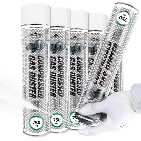 5x AABCOOLING Home&Office Compressed Gas Duster 750ml – aer comprimat spray