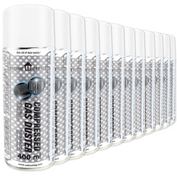 12x AABCOOLING Home&Office Compressed Gas Duster 400ml – сгъстен въздух