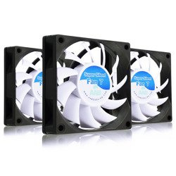 3x Lydsvag blæser 70 mm AABCOOLING Super Silent Fan 7