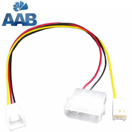 Molex til 3-pin blæseradapter med RPM AABCOOLING AAB C9
