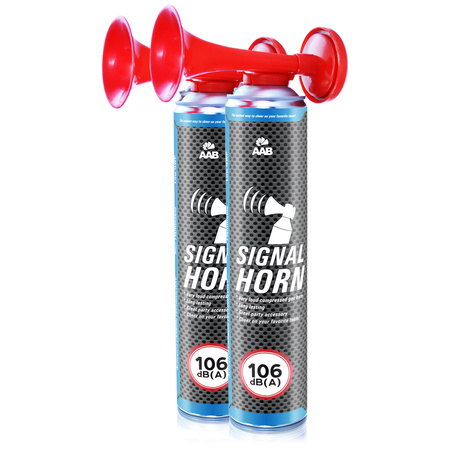 2x AAB Signal Horn 75g – trombetta da stadio