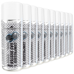 10x AABCOOLING Home&Office Compressed Gas Duster 400ml – saspiests gaiss