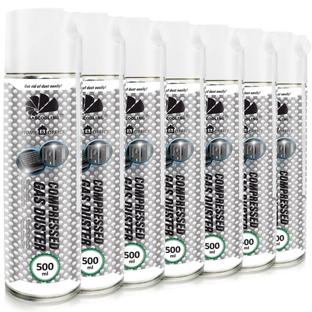 7x AABCOOLING Home&Office Compressed Gas Duster 500 ml – suruõhk