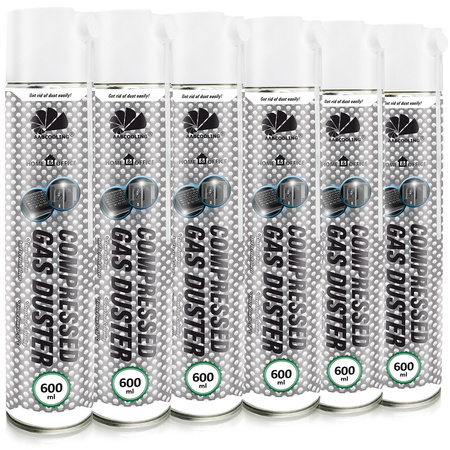 6x AABCOOLING Home&Office Compressed Gas Duster 600 ml – Druckluftspray