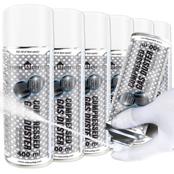 6x AABCOOLING Home&Office Compressed Gas Duster 400ml