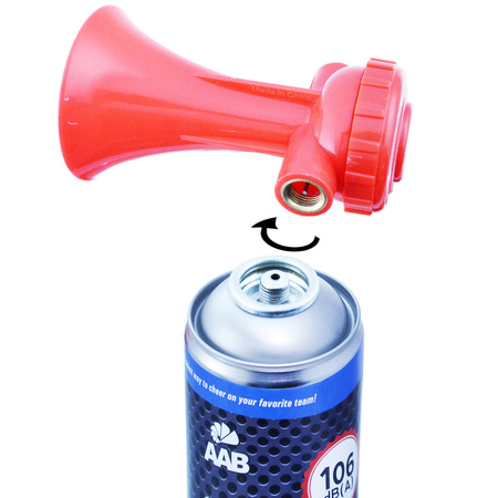 2 x AAB Signal GAS Horn 400ml