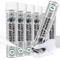 6x AABCOOLING Home&Office Compressed Gas Duster 750ml