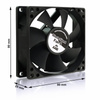 80 mm-es ventilátor AABCOOLING Black Silent Fan 8